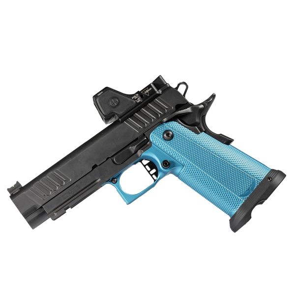 DS 1911 Series Grip Modules-DS 1911 Full-Aegean Blue Ano